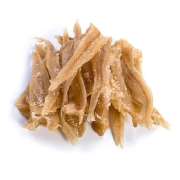Dried fish on a white background Stock Photos
