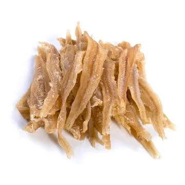 Dried fish on a white background Stock Photos