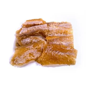 Dried fish on a white background Stock Photos