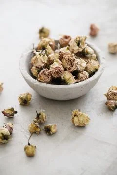 Dried flowers Stock Photos