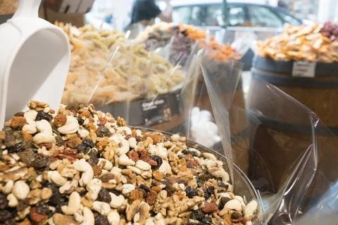 Dried fruit candy Stockfoto's