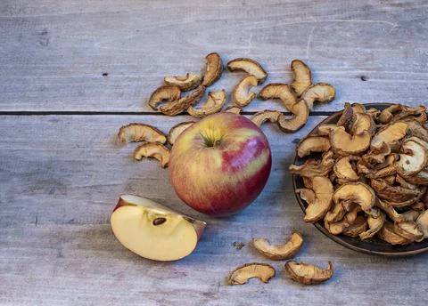 Dried fruit chips Foto stock