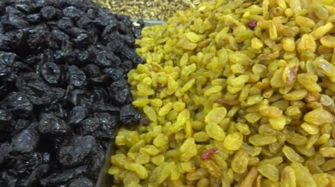 Dried fruit Stock Footage 22563207