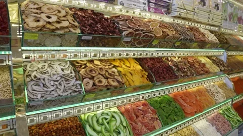 Dried fruit Stock Footage 204759705