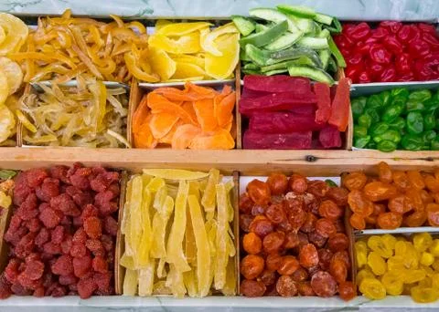 Dried fruit mix 2 Stock Photos