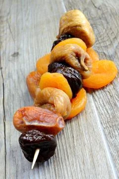 Dried fruit Stock-Fotos