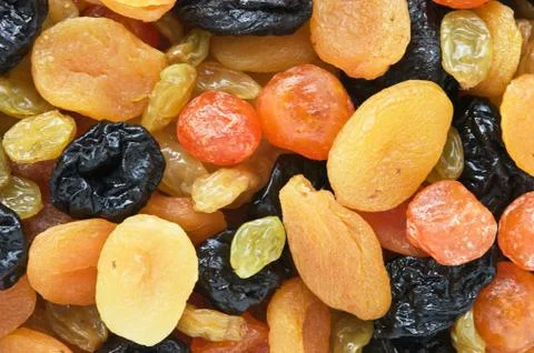 Dried fruit slices Foto stock