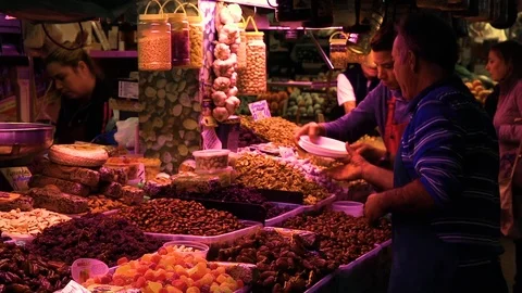 Dried fruits Stock Footage 101534474