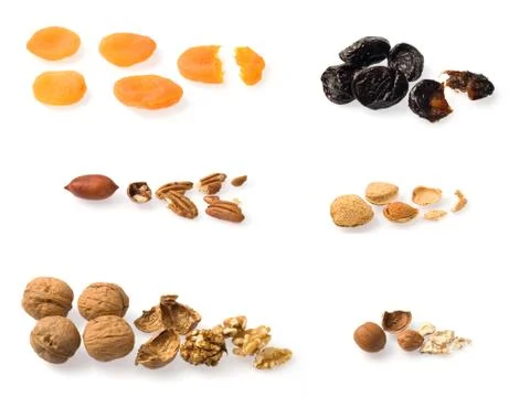 Dried fruits Stock Photos