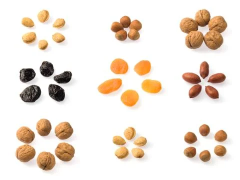 Dried fruits Stock Photos