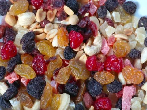 Dried fruits 스톡 사진