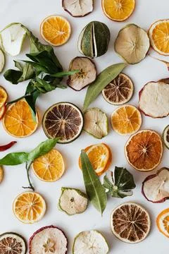 DRIED FRUITS Foto stock