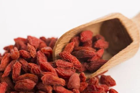 Dried goji berries Stock Photos