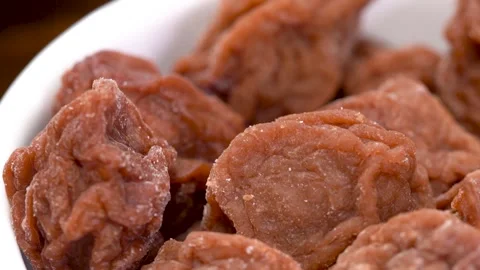 Dried Green Plums Video stock 331019712