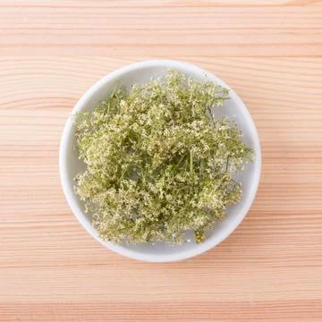 Dried  Hedge bedstraw Stock Photos