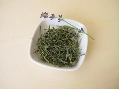 Dried lavender leaves Stock Photos
