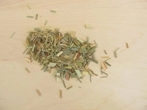 Dried lemon grass Foto stock