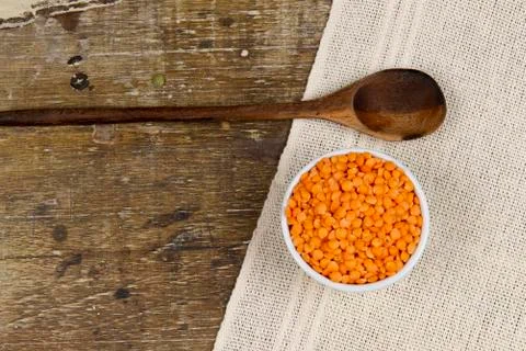 Dried lentil Stock Photos