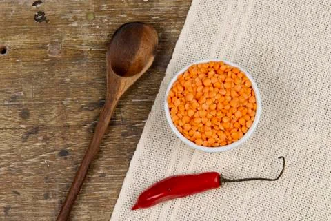 Dried lentil Stock-Fotos
