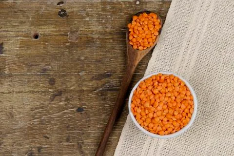 Dried lentil Stock-Fotos