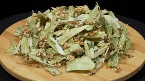 Dried Lindens Vídeo Stock 332568692