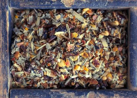 Dried ltalian herbs Stock Photos