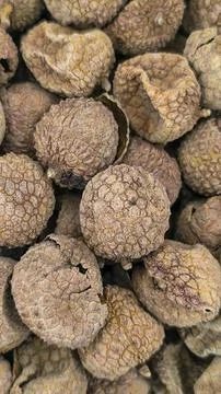 Dried Lychee Fotos de archivo