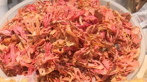 Dried Mace Spice Macro Shot Stock Footage 321465583