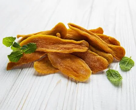Dried mango slices Stock Photos