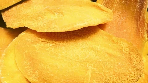 Dried mango texture. Stock Footage 325857823