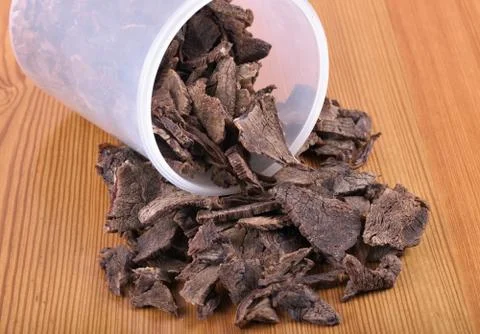 Dried meat Stock-Fotos