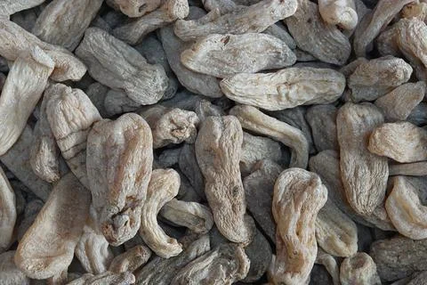 Dried Medicinal Roots Background Stock Photos