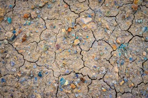 Dried Mud Background Stock Photos