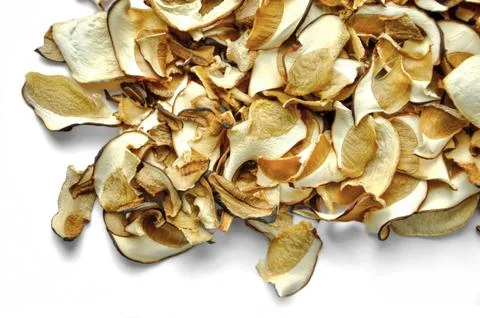 Dried mushrooms Stock Photos