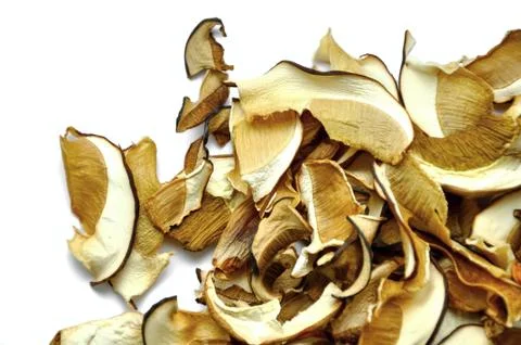 Dried mushrooms Foto stock