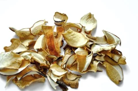 Dried mushrooms Stock Photos