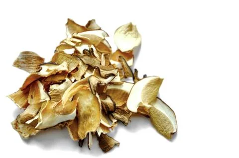 Dried mushrooms Stock Photos