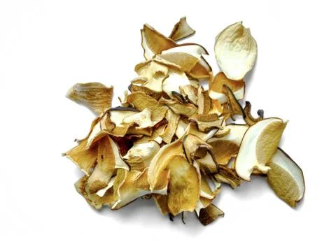 Dried mushrooms Stock Photos