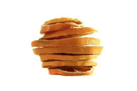 Dried orange slice Stock Photos