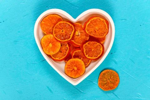 Dried Orange Slices Stock Photos