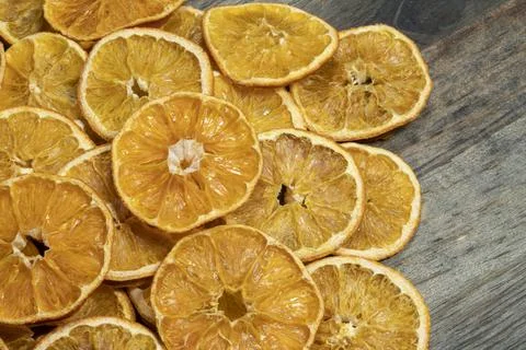 Dried orange slices Stock Photos