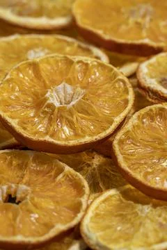 Dried orange slices Stock Photos