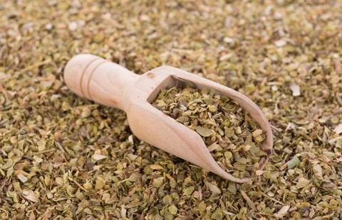 Dried Oregano background Stock-Fotos