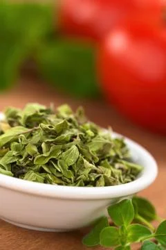 Dried oregano Stock Photos