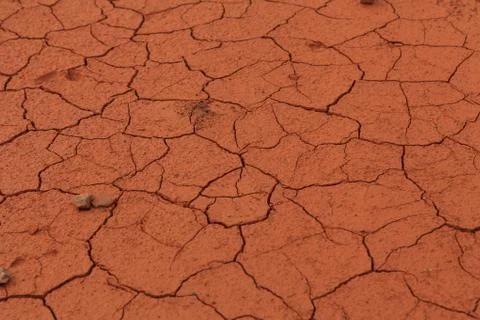 Dried out soil texture Stock Photos