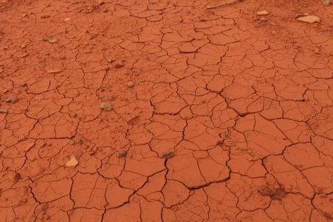 Dried out soil texture Stock Photos