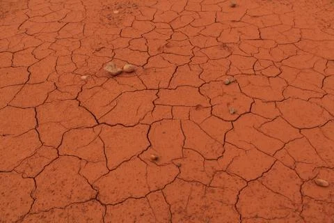 Dried out soil texture Stock Photos