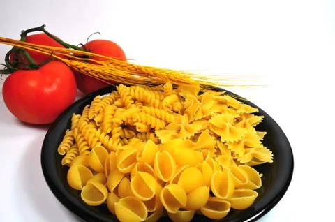 Dried pasta Stock Photos