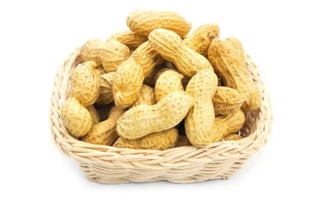Dried peanuts Stock Photos