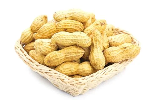 Dried peanuts Stock Photos